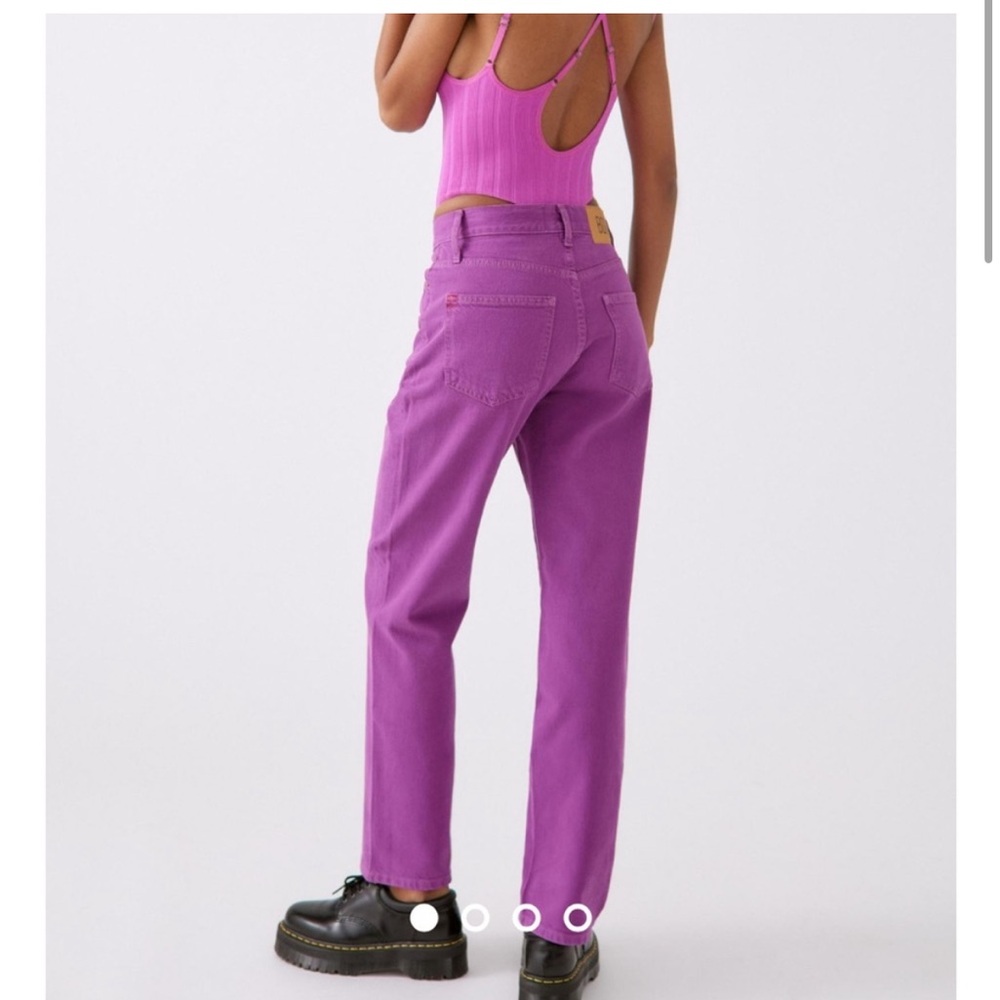 NWT BDG Urban Outfitters Cowboy Jeans size 26 in Frambroise Berry Purple 💜